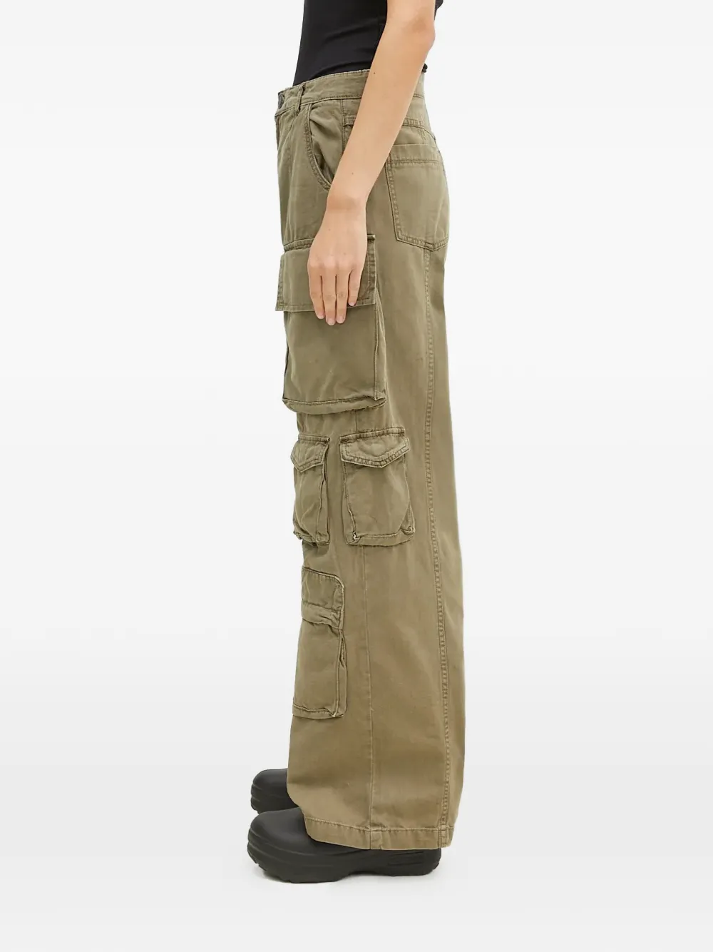 Alpha Industries cargo-pocket trousers - Groen