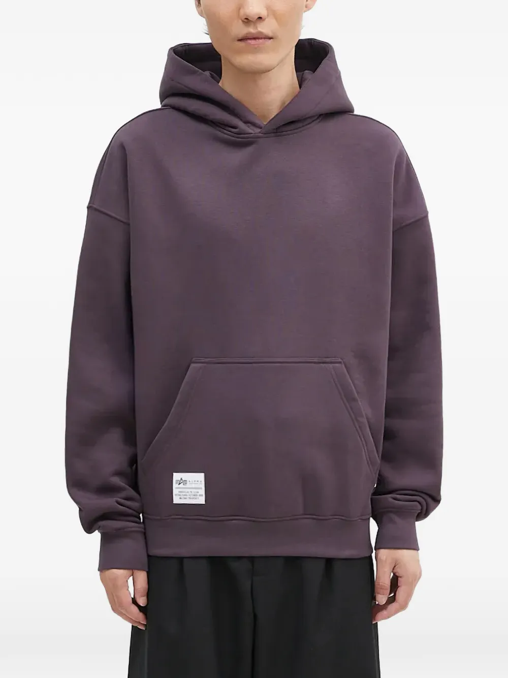 Alpha Industries long-sleeve hoodie - Viola
