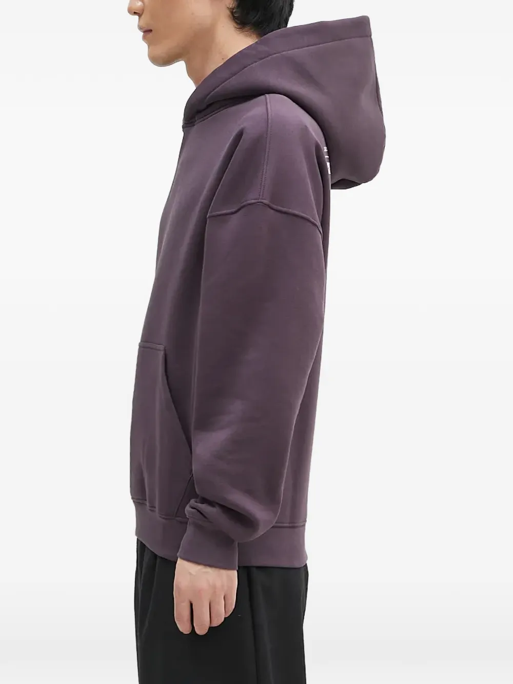 Alpha Industries Hoodie met opgestikte zak Paars