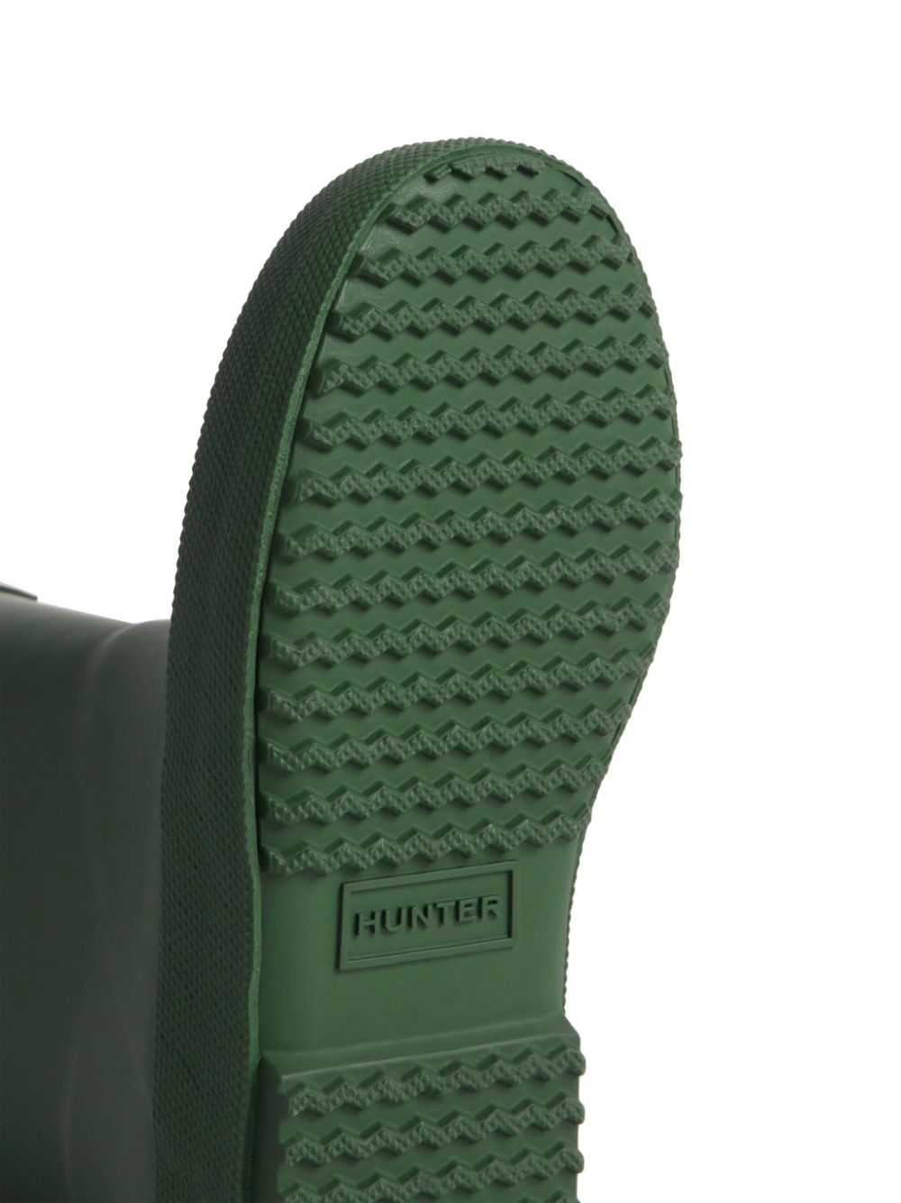 Hunter Kids Regenlaarzen met logopatch Groen