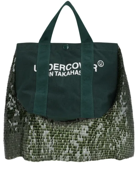 Undercover sequinned tote bag