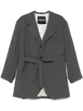 Frenken wool mélange blazer - Grey