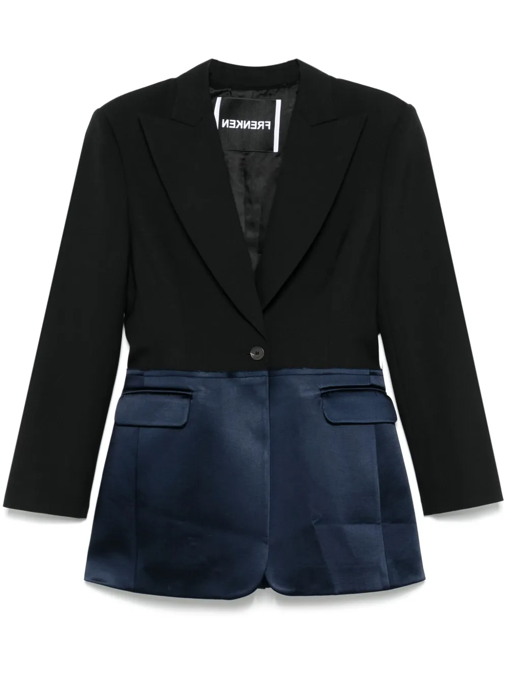 panelled blazer