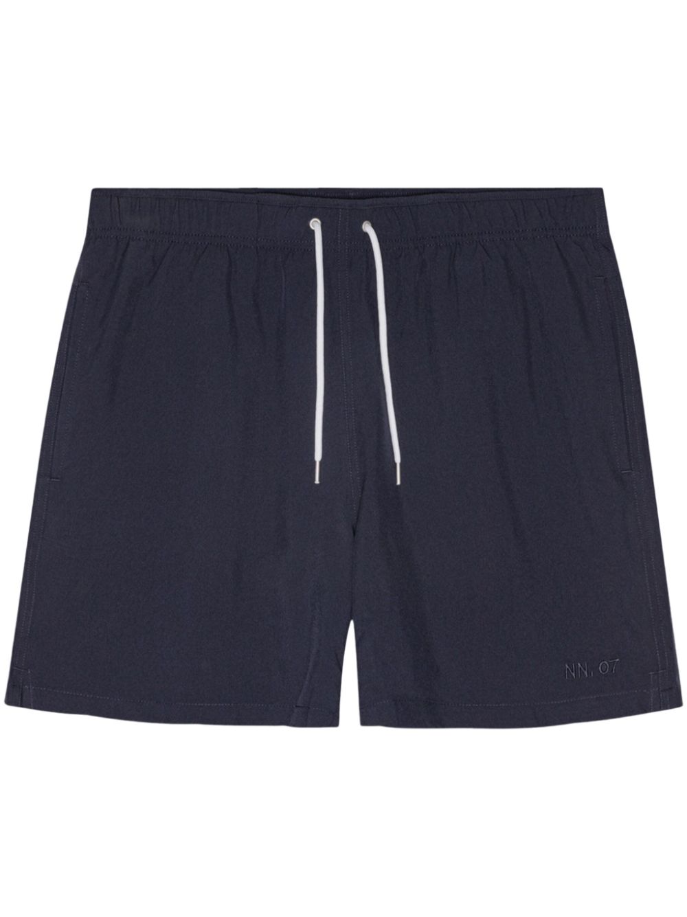 logo-embroidered swim shorts