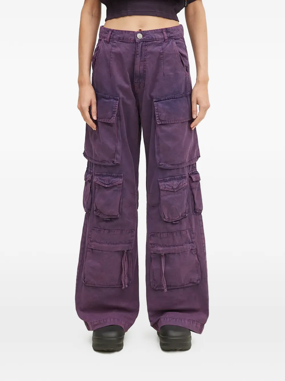 Alpha Industries cargo-pocket trousers - Viola
