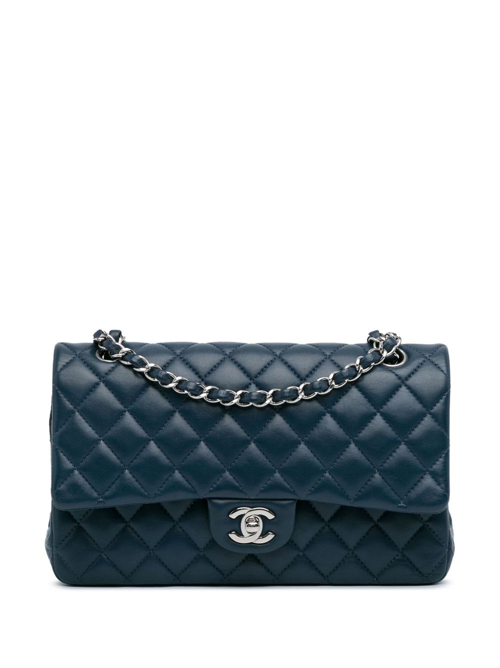 CHANEL Pre-Owned 2018 Medium Classic Lambskin Double Flap shoulder bag WOMEN