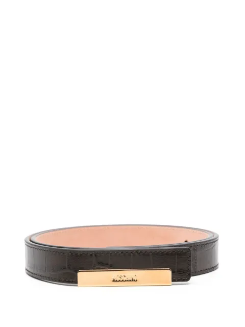 Moschino leather belt