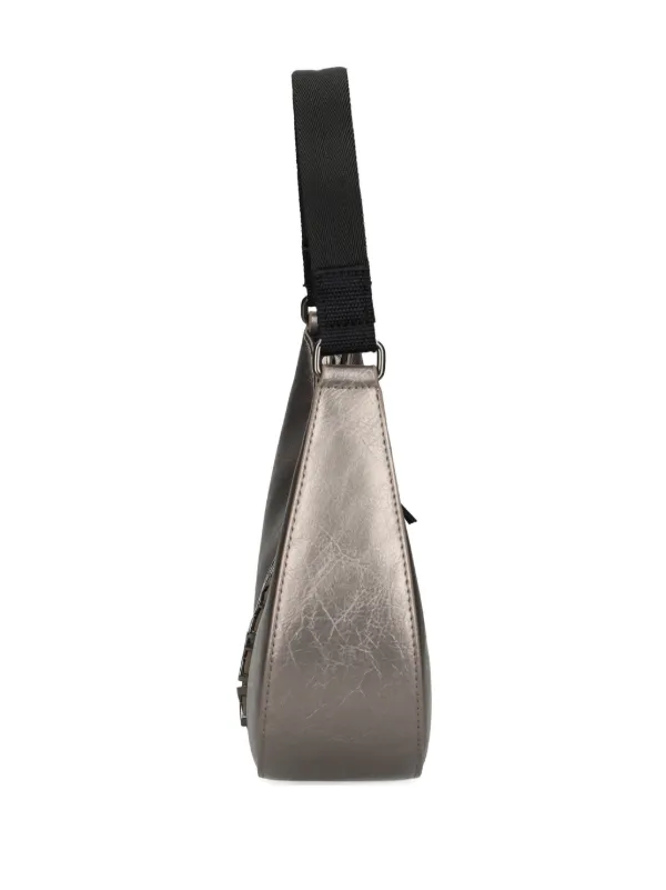 Tommy Jeans logo-plaque Shoulder Bag Silver FARFETCH IN
