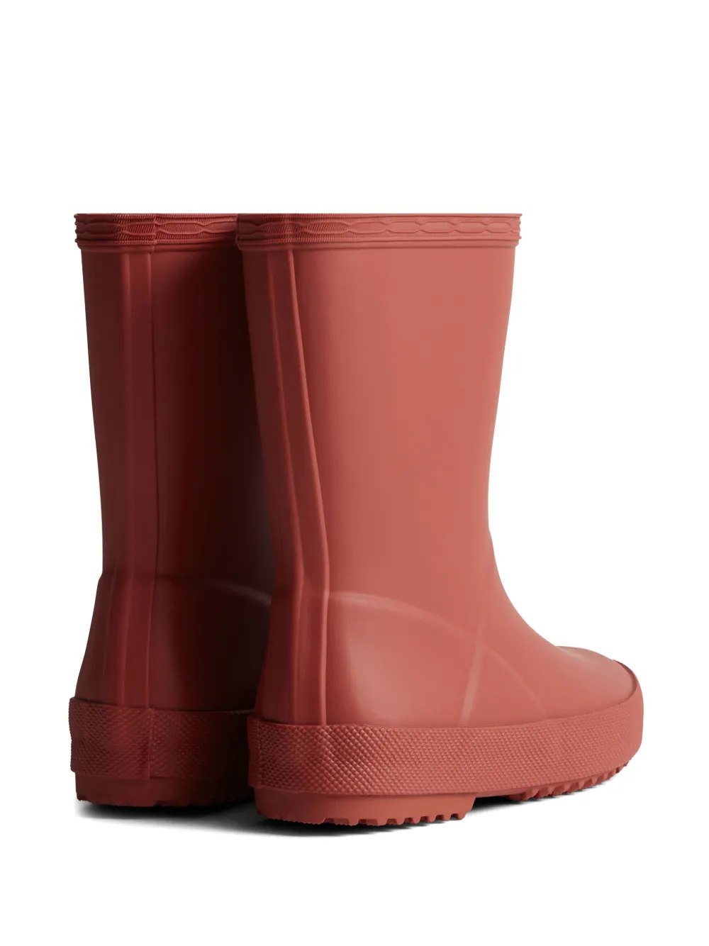 Hunter Kids First Wellington Boots In 红色
