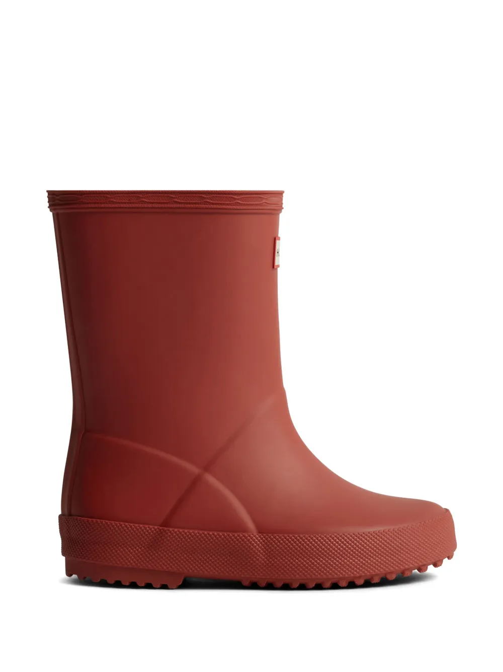 Hunter Kids First Wellington Boots In 红色