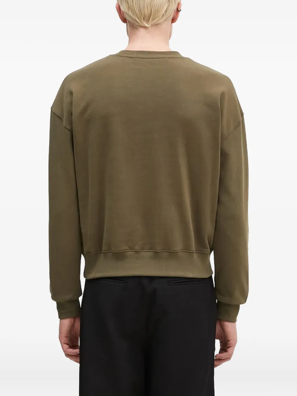 Andersson Bell Sweater met geborduurd logo Groen