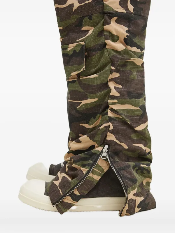 Andersson Bell Camouflage Cargo Trousers | Green | FARFETCH