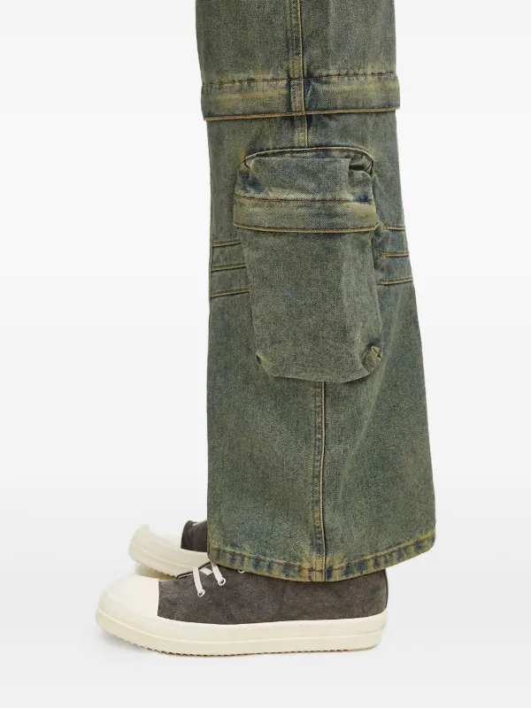 Andersson Bell Cargo Jeans | Green | FARFETCH RO