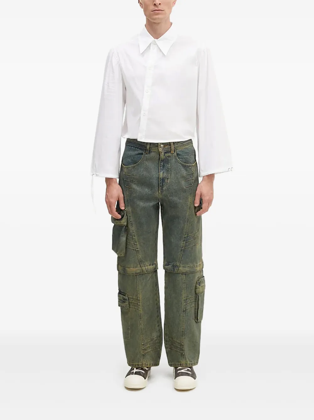 Andersson Bell  cargo jeans | Green | Image 1