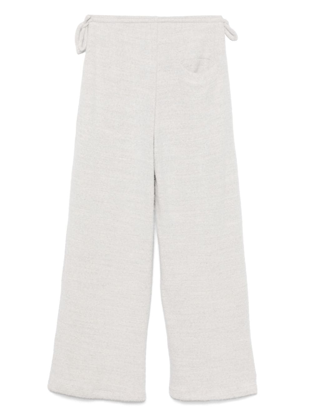 Jacob Lee brushed-finish trousers - Grijs