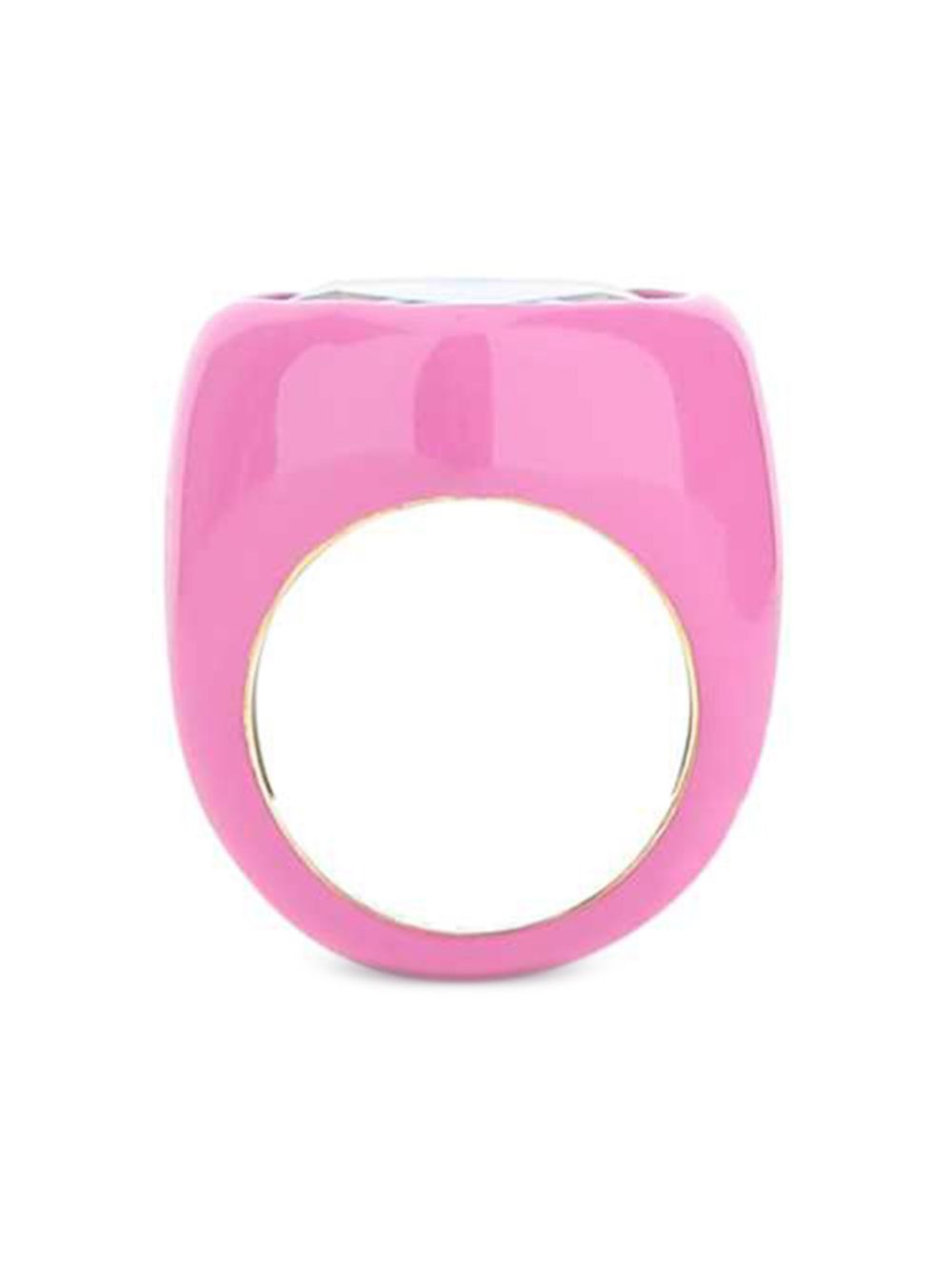 Dans Les Rues Two-tone 925 Lux Ring In Pink