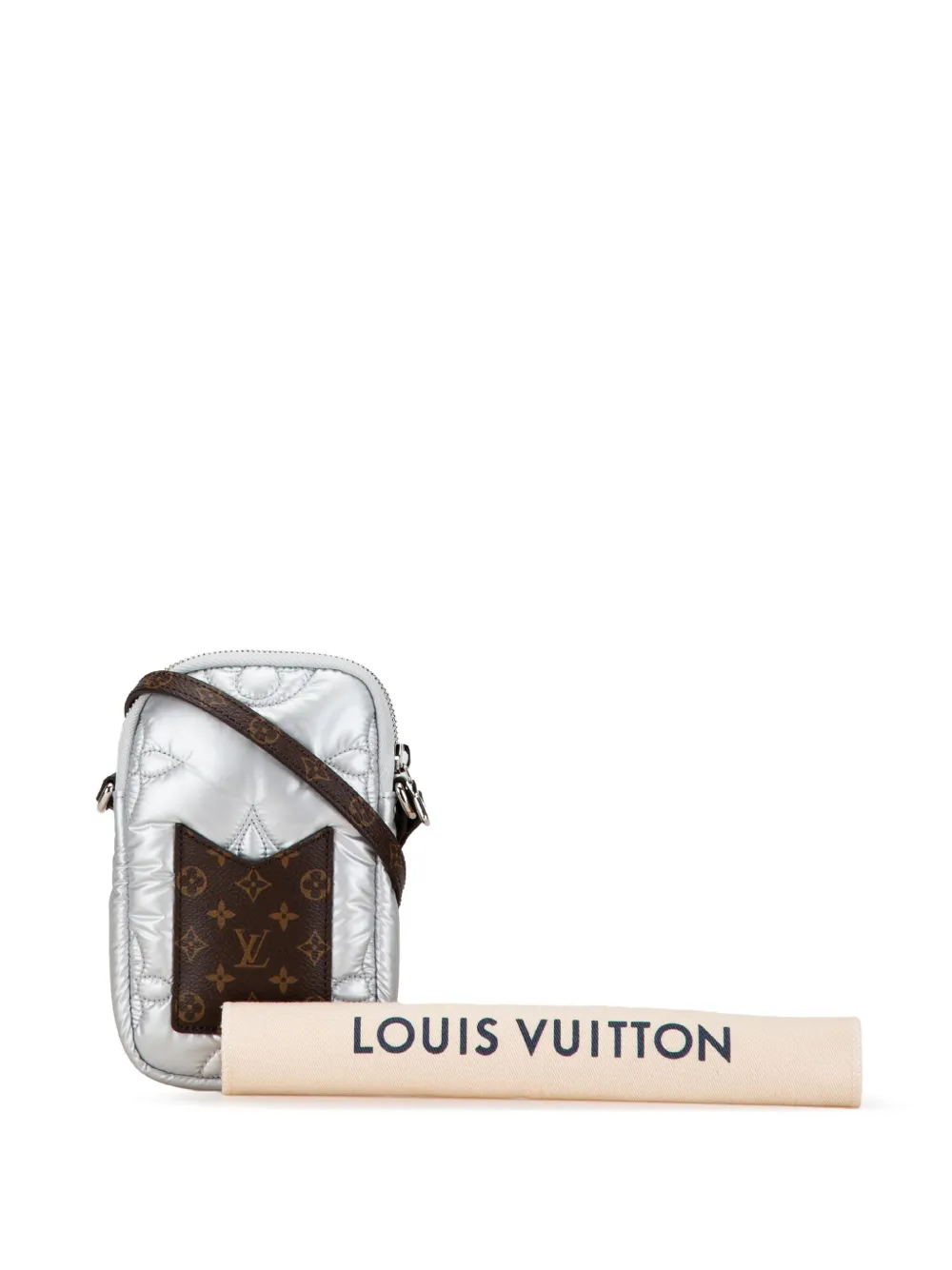 Affordable Louis Vuitton Pre-Owned 2021-2023 Monogram Econyl Pillow Phone Pouch crossbody bag WOMEN