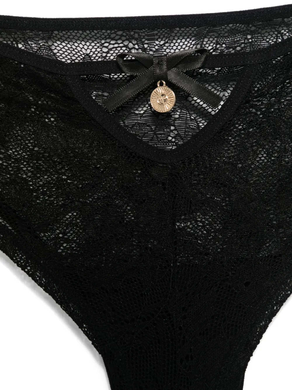 Marlies Dekkers String met print Zwart