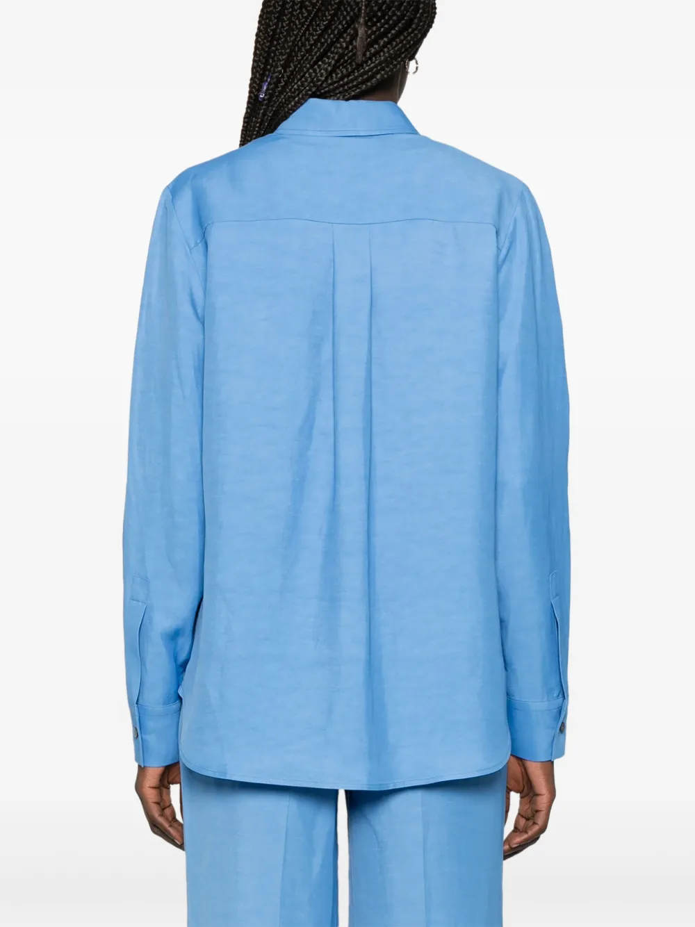 P.A.R.O.S.H. Raisa blouse Blauw