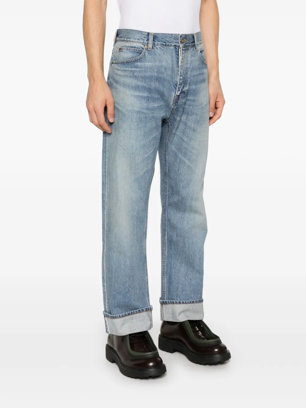 LOEWE Straight jeans Blauw