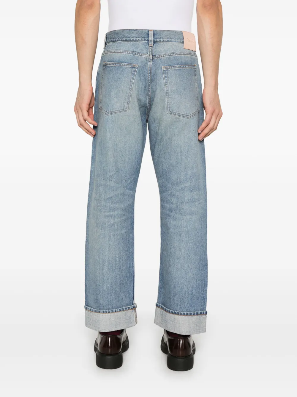 LOEWE Straight jeans Blauw