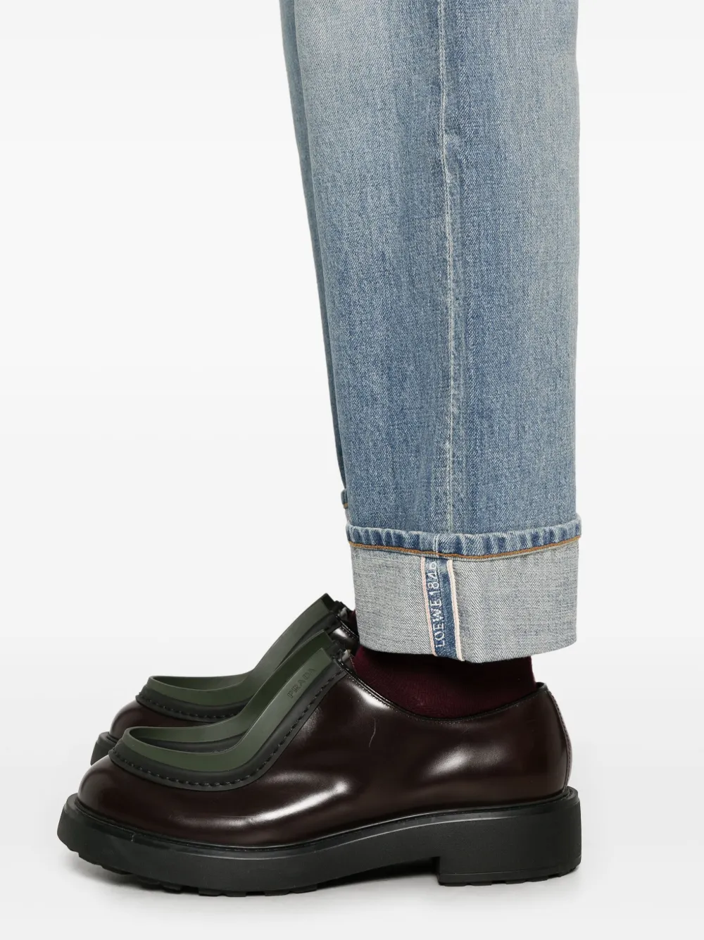LOEWE Straight jeans Blauw
