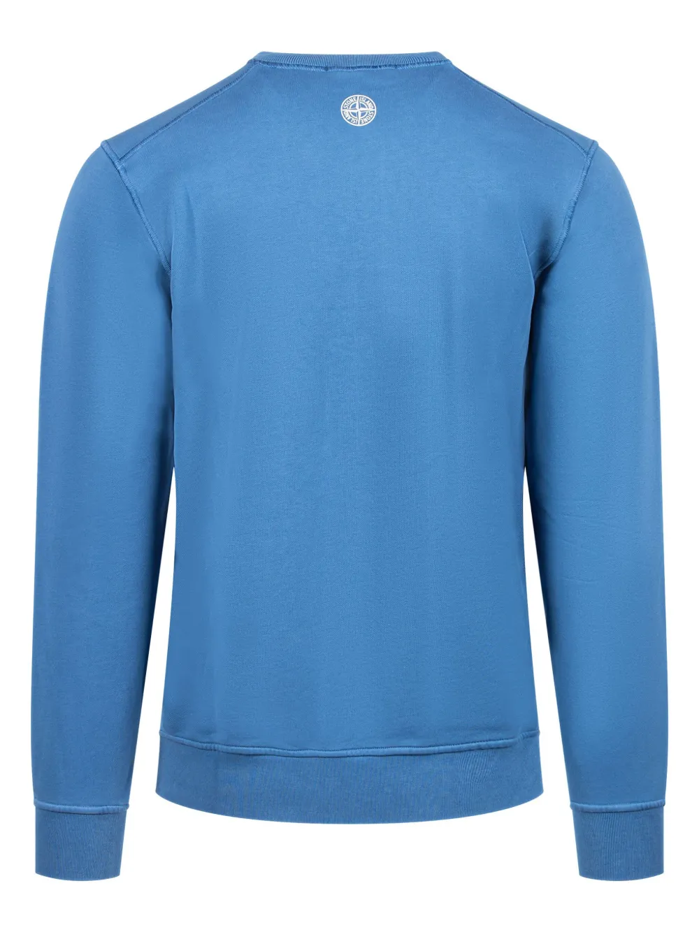 Stone Island Sweater met geborduurd logo - Blauw