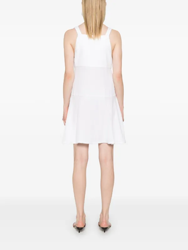 ワンピース GIOVANNI BEDIN Ruffle dress Giovanni Bedin ruffle-detail Mini Dress | White | FARFETCH