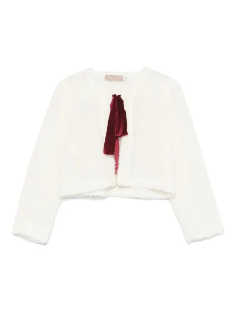 La Stupenderia bow-detailed cardigan