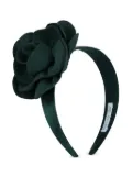 Abel & Lula Flower headband - Green