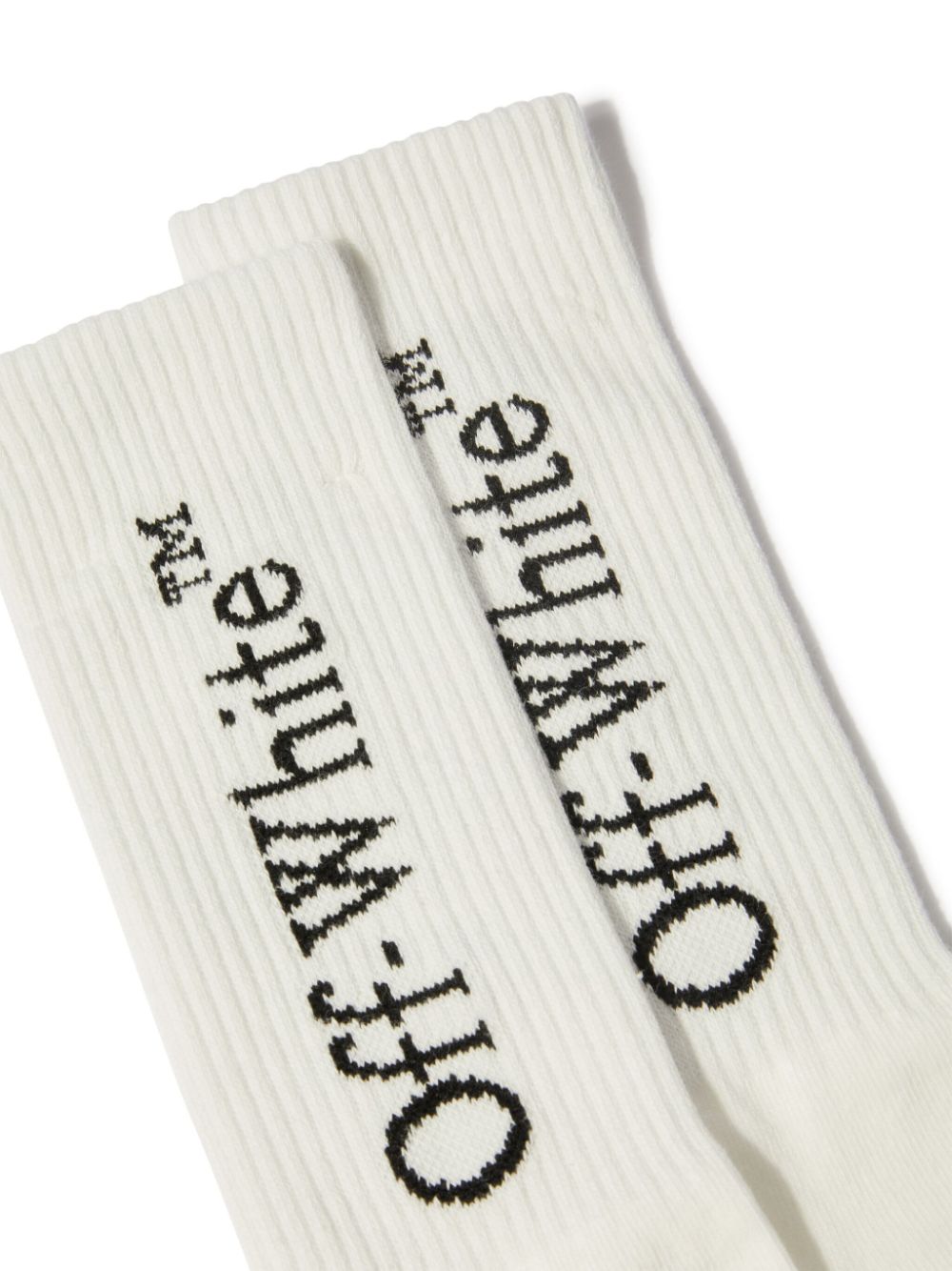 Off-White Kids Bookish long socks