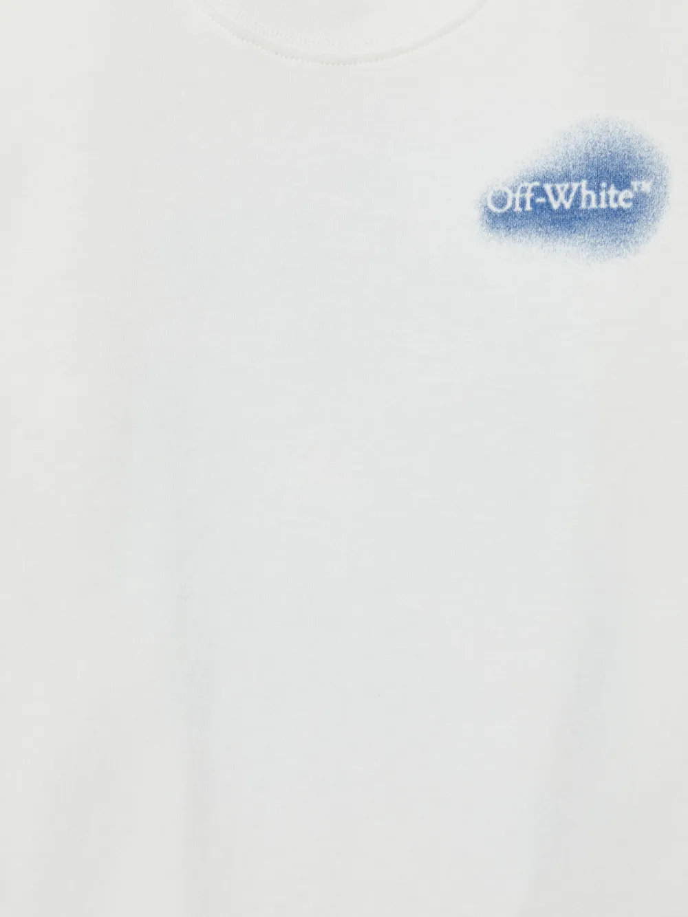 Off-White Kids Arrow Spray T-shirt Wit