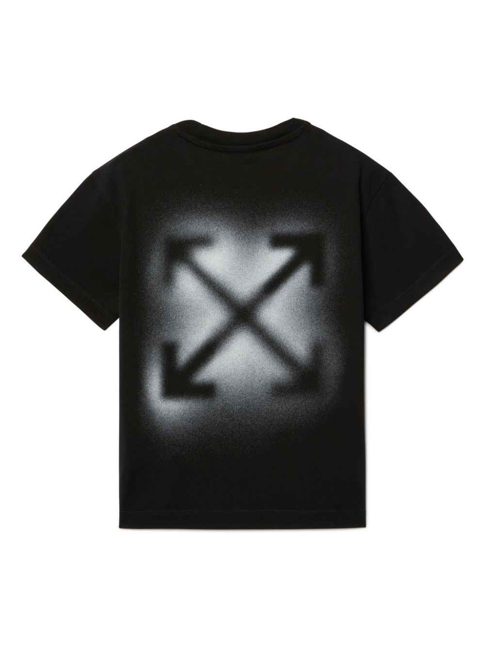 Off-White Kids Arrow Spray T-shirt - Black