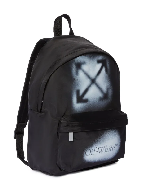 Off-White Kids Arrow Spray Backpack | Black | FARFETCH