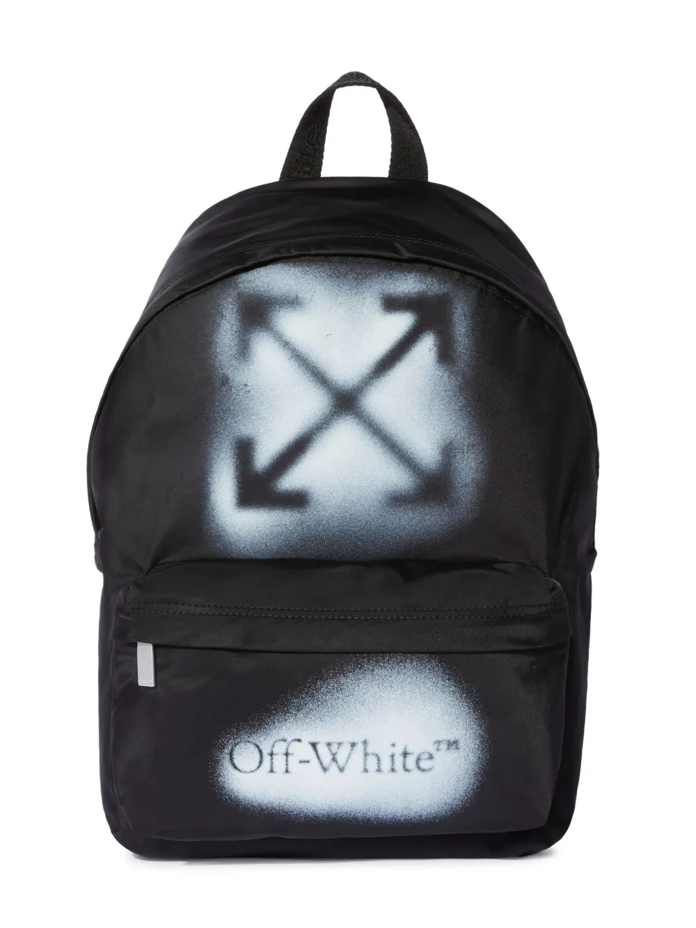 Off-White Kids Arrow Spray バックパック - ブラック Off-White Kids Arrow Spray バックパック - ブラック
