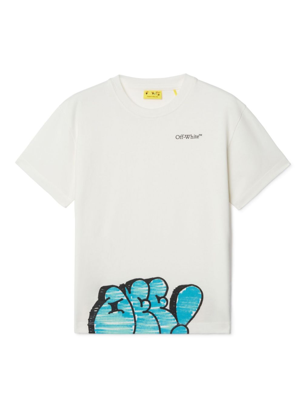 Off-White Kids Graffiti-print T-shirt