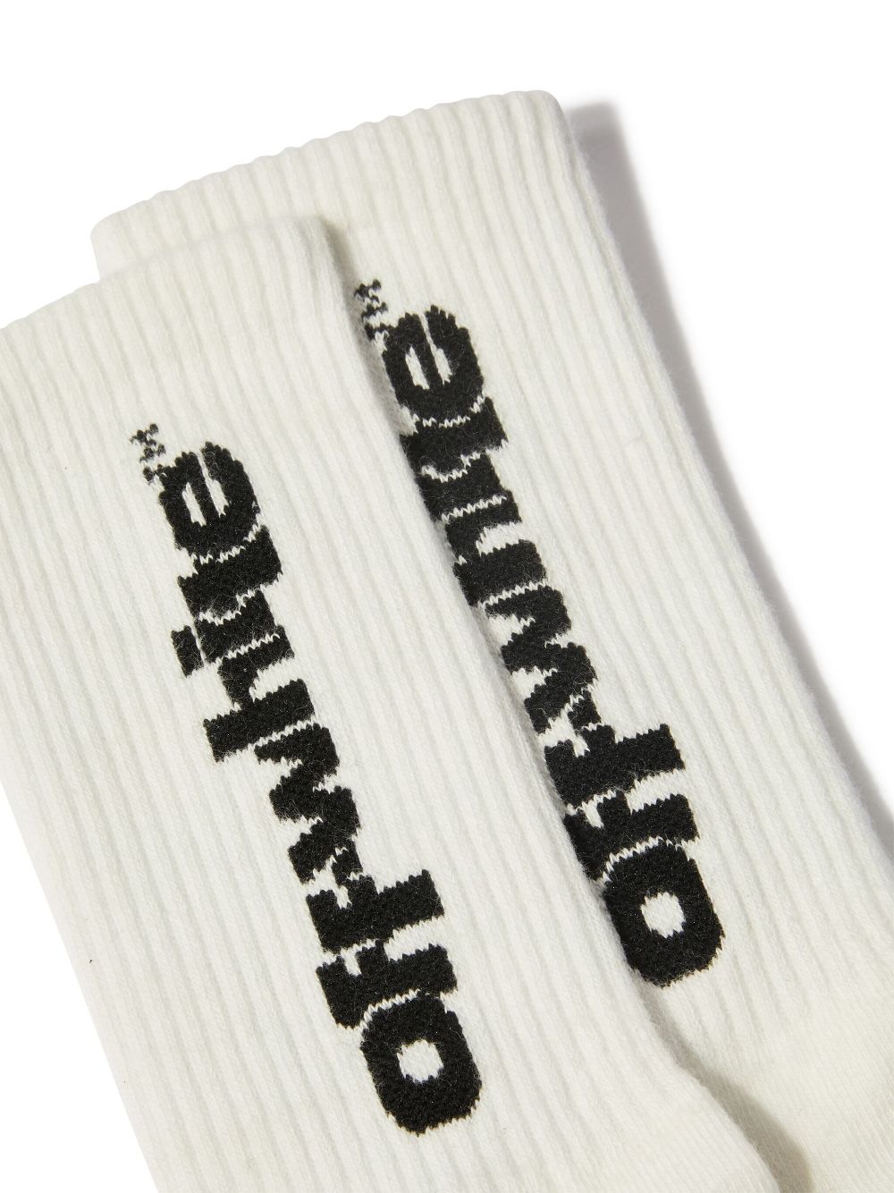 Off-White Kids Type Graphic long socks