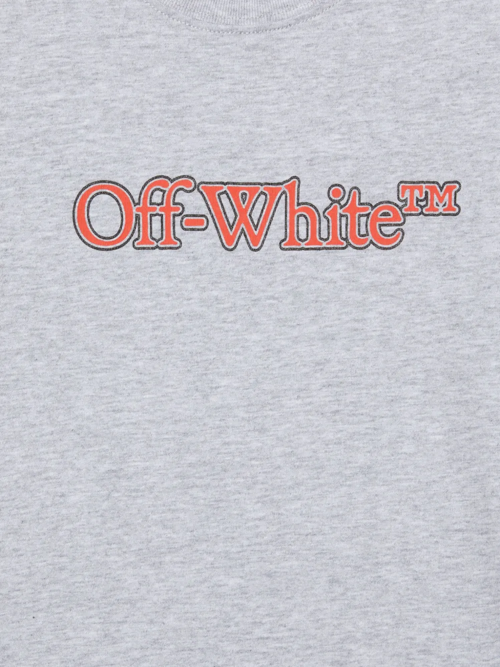 Off-White Kids Big Bookish T-shirt Grijs
