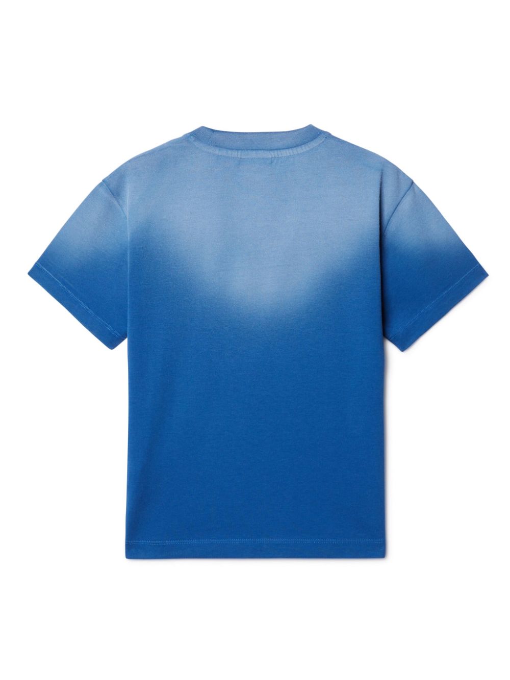 Off-White Kids Off Stamp Bleach T-shirt - Blue