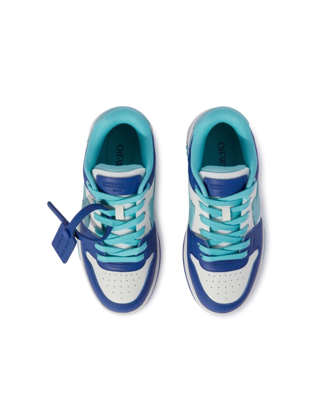 Off-White Kids Out Of Office sneakers Blauw