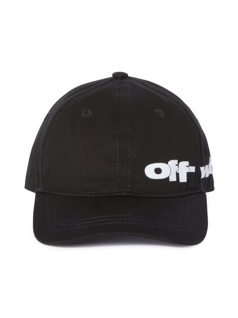 Off-White Kids Spray Arrow baseball cap - Black