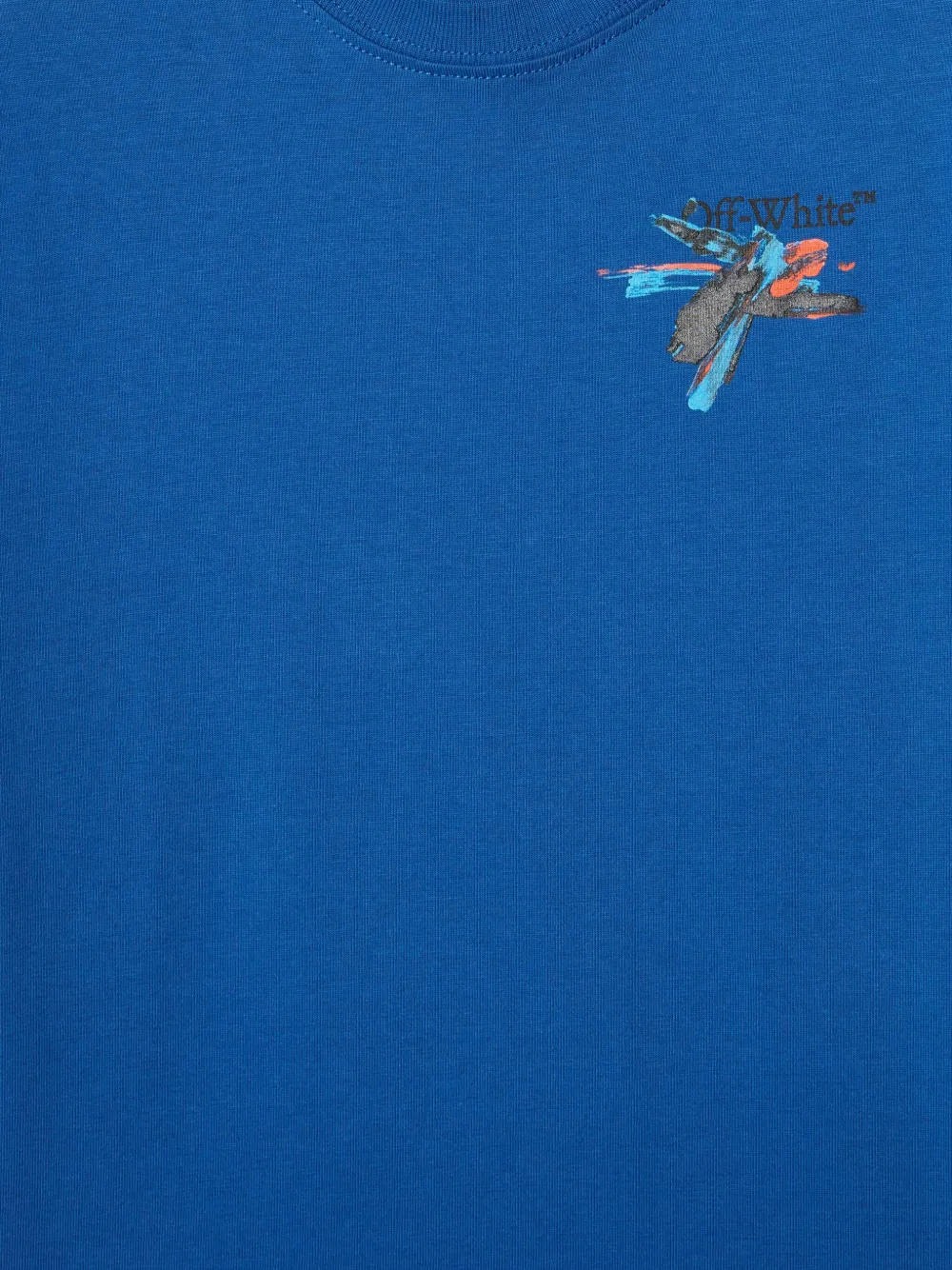 Off-White Kids logo t-shirt