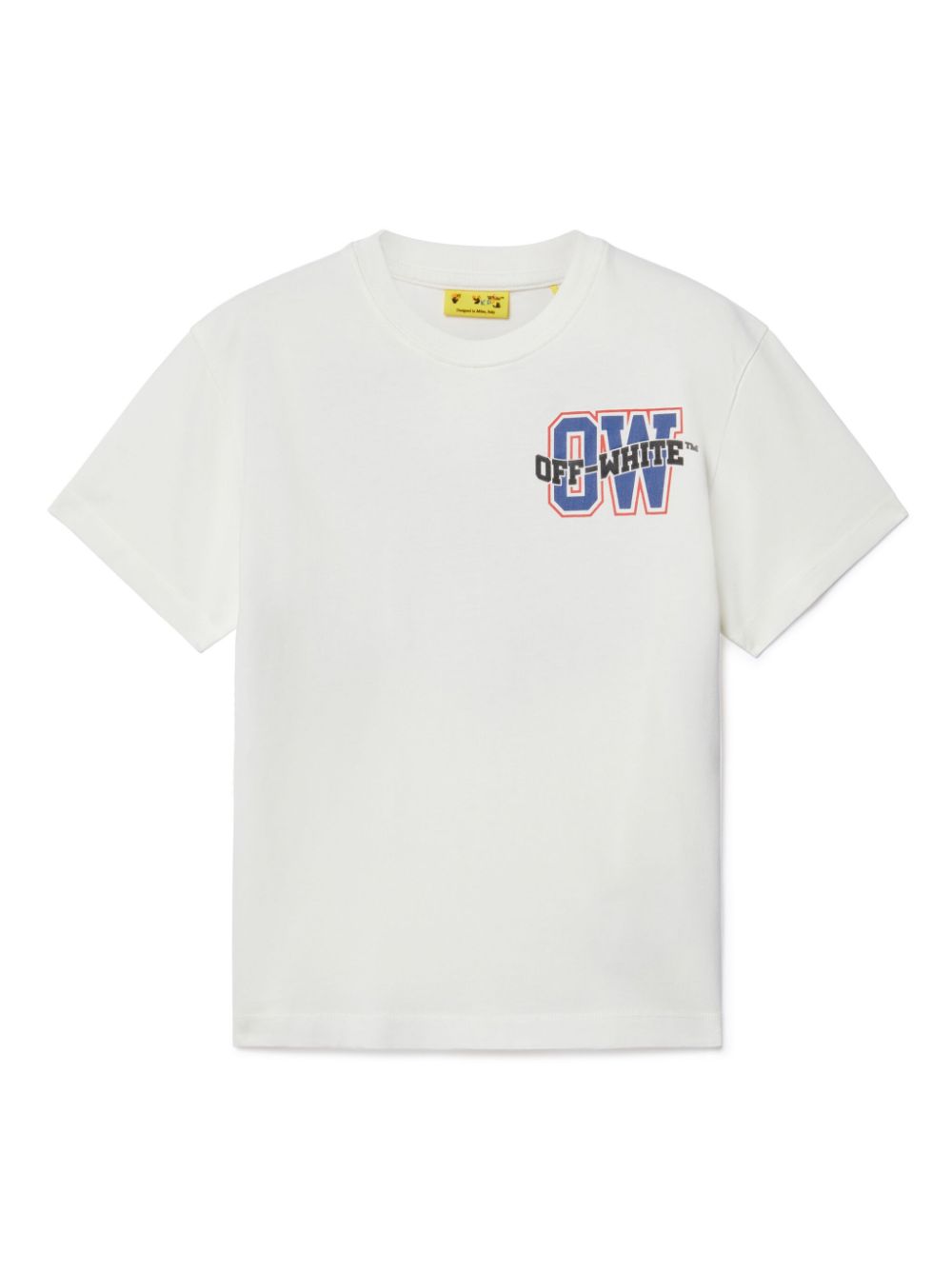 Off-white Kids' Varsity Arrow T-shirt In White