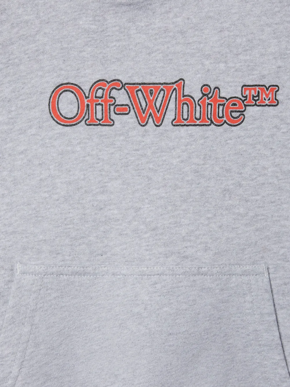 Off-White Kids Big Bookish hoodie Grijs