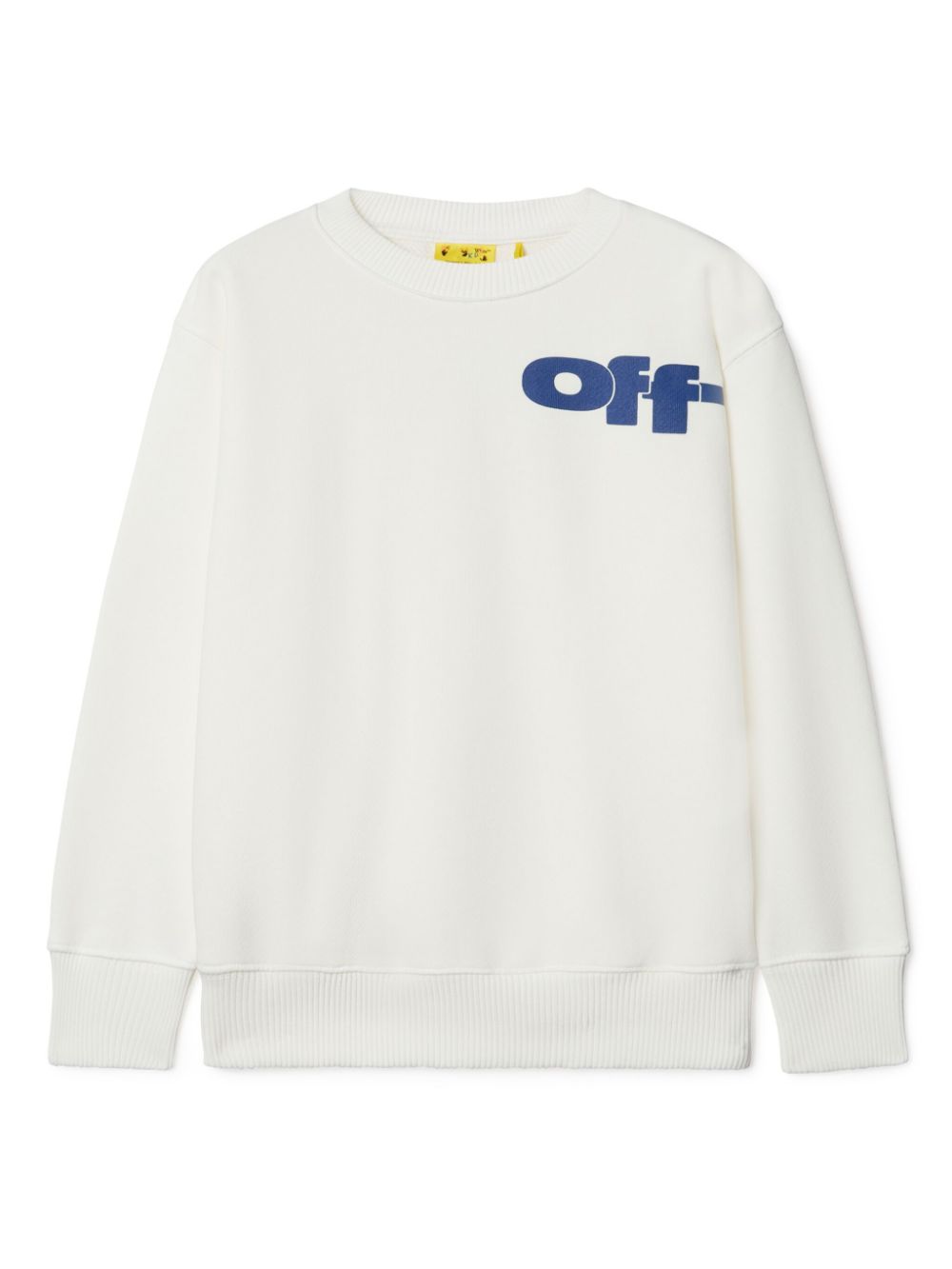 Off-White Kids Type Graphic sweater Wit