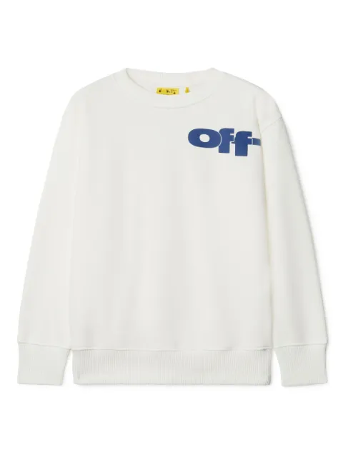 Off-White Kids Moletom Type Graphic