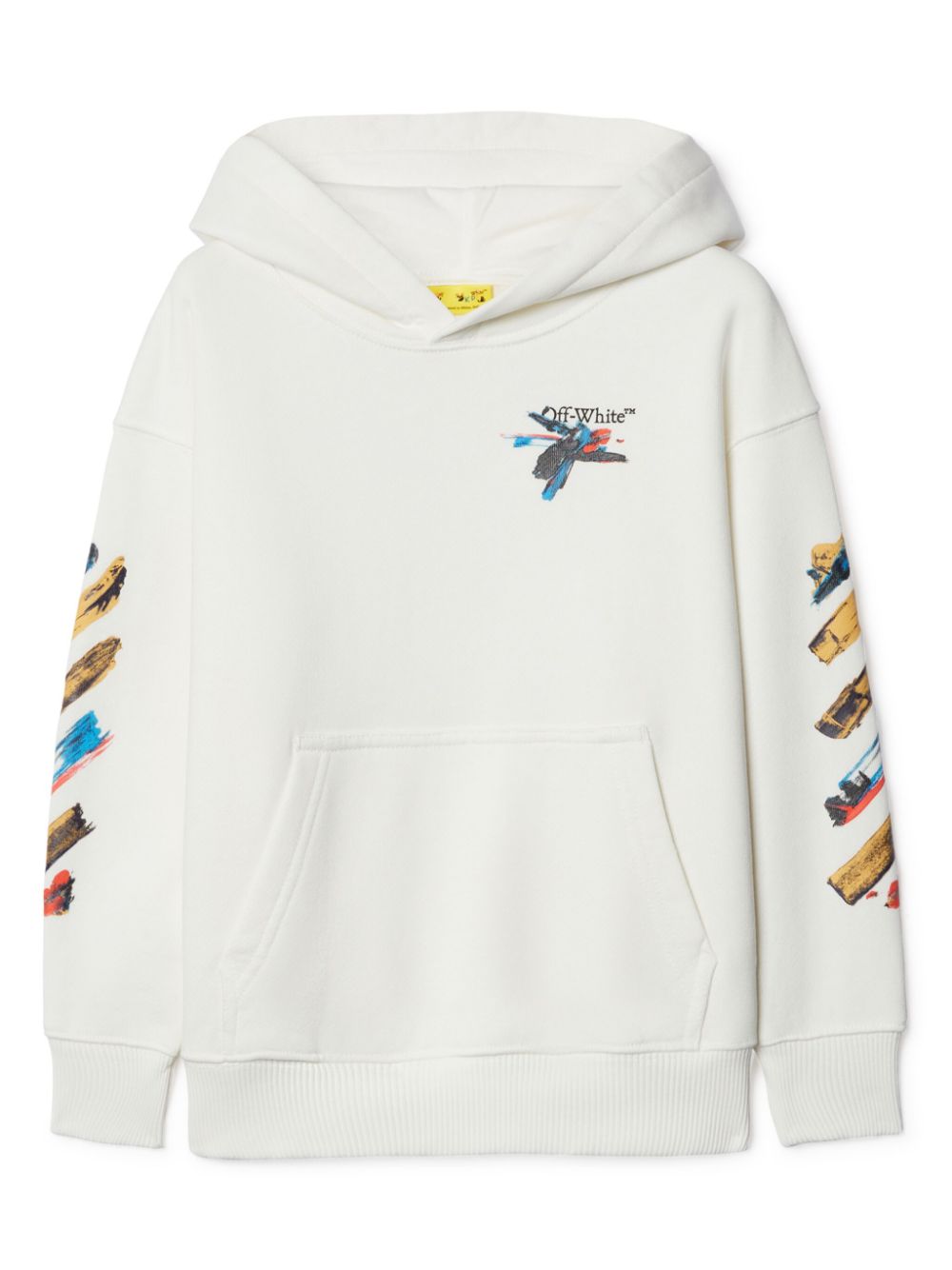 Off White Kids Hoodie Arrow Blanco FARFETCH MX