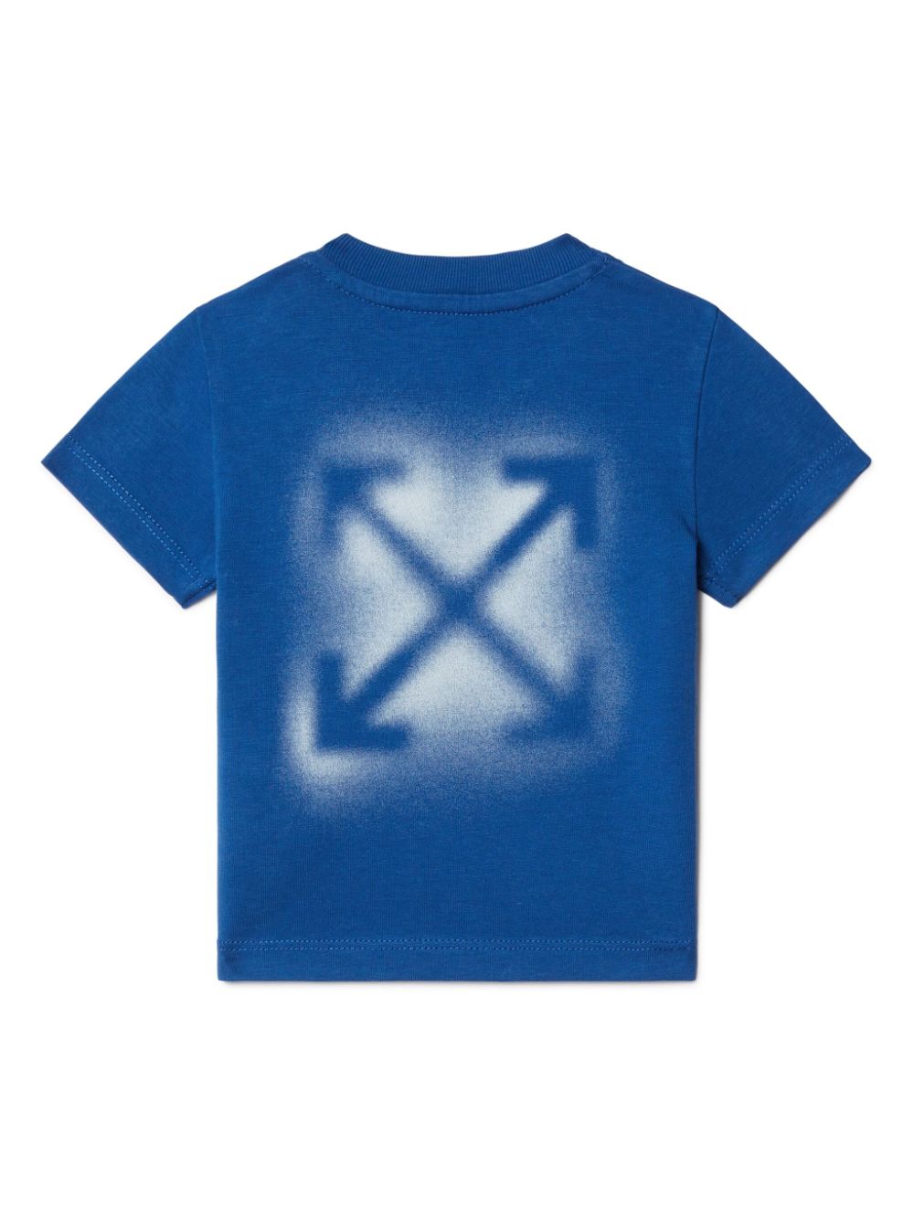 Off-White Kids Spray Arrow t-shirt - Blue