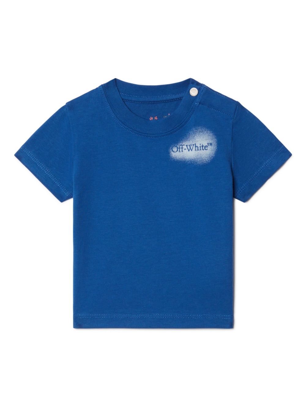 Off-White Kids Spray Arrow t-shirt - Blue