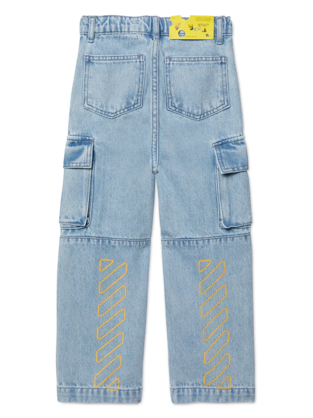 Image 2 of Off-White Kids Bookish Diag jeans